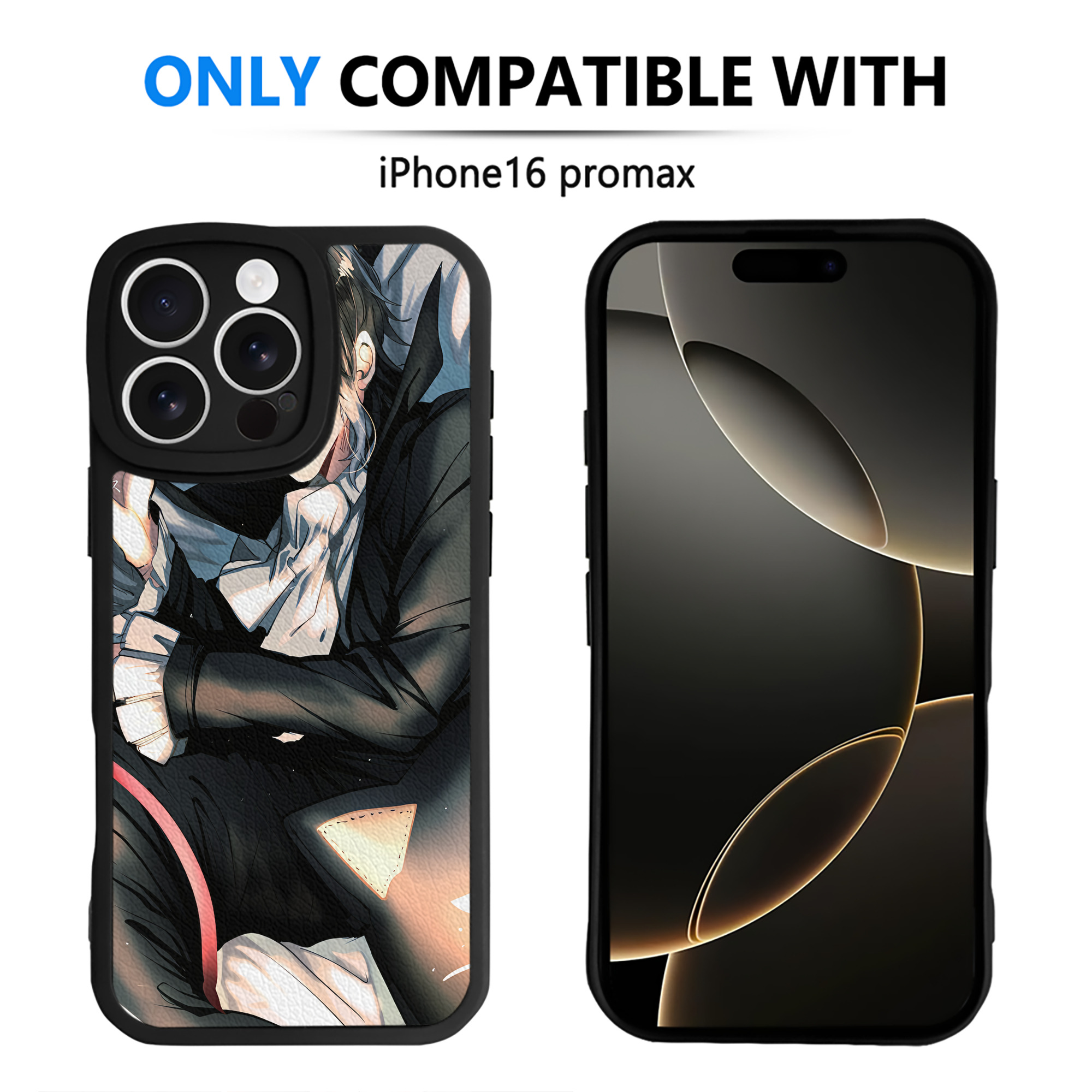 （画像用） 文豪ストレイドッグス Bungo Stray Dogs 【iPhone 16シリーズ対応】シリコンスマホケース（レザー調） 材質：シリコン